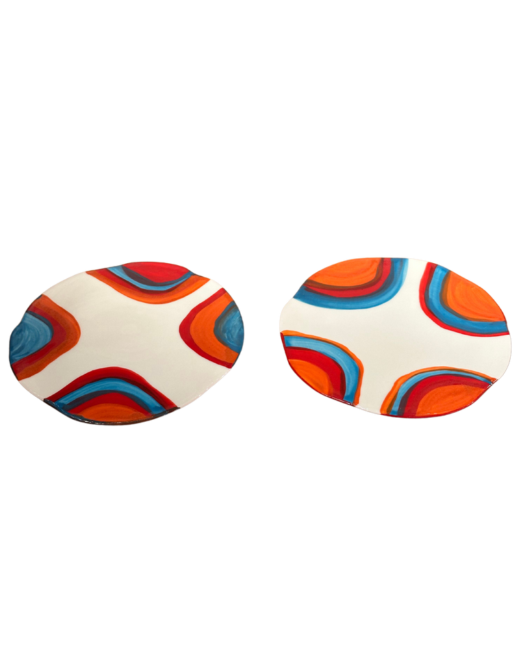 Kalopsia Cake Plates Set of 2