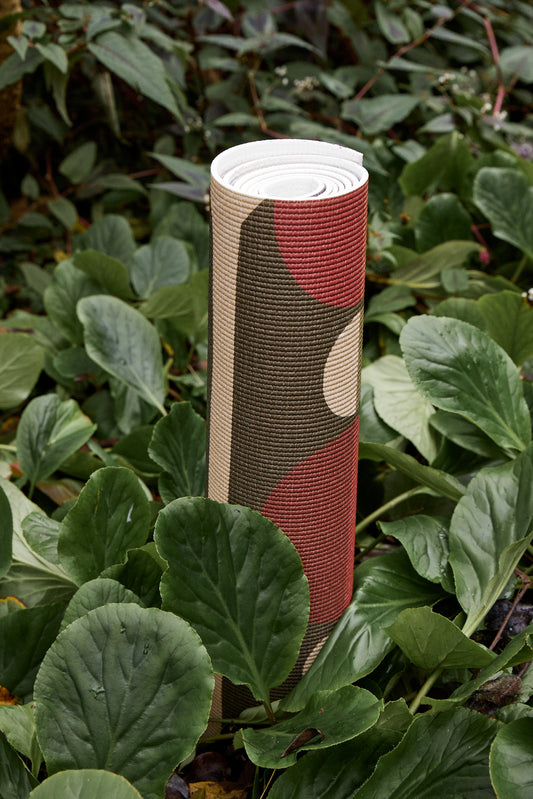 Art Deco Green Yoga Mat