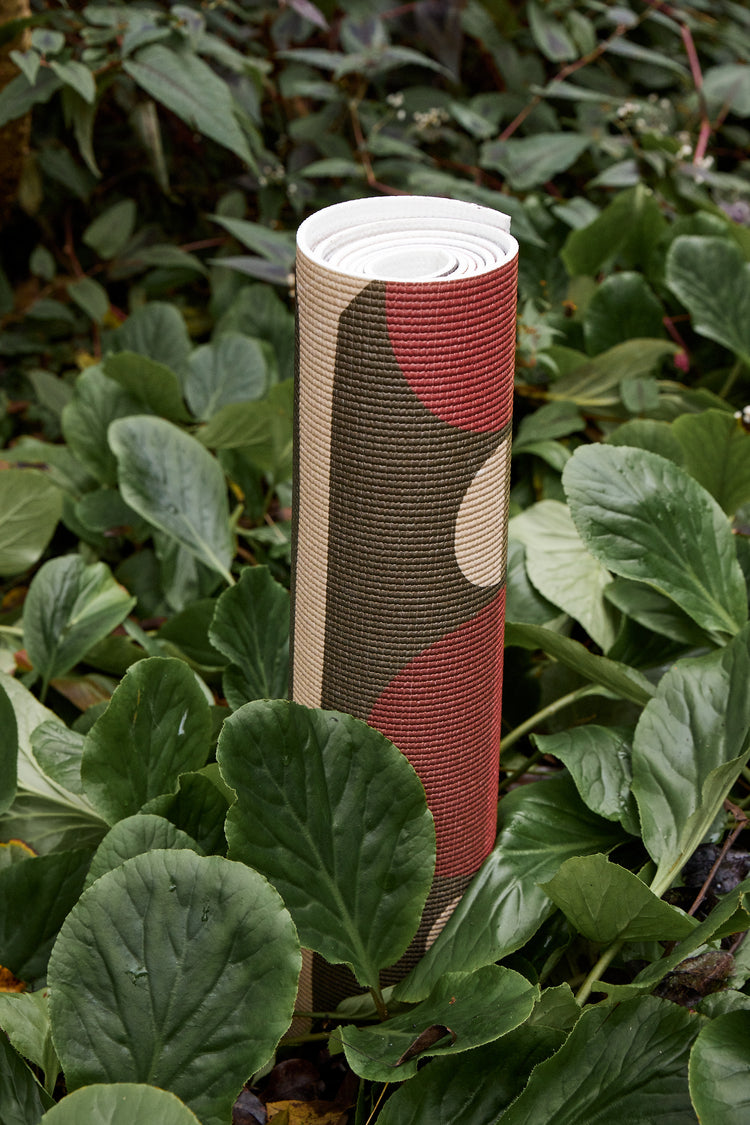 Art Deco Green Yoga Mat