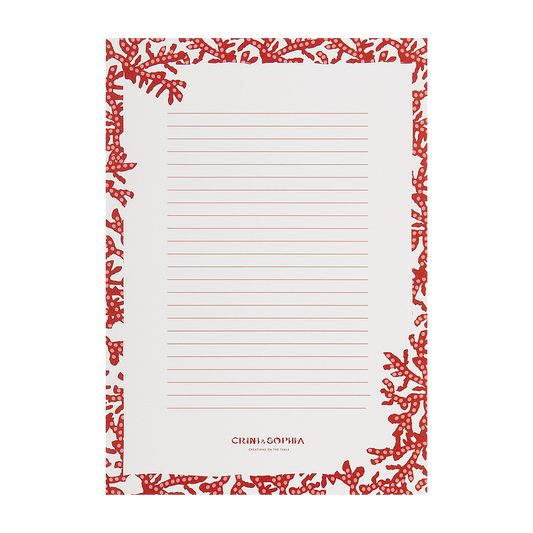 crini & sophia-notebook-corals