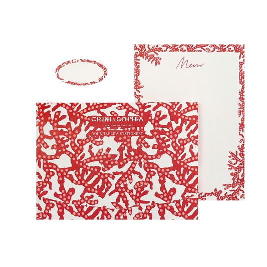 crini & sophia-table-stationery-corals