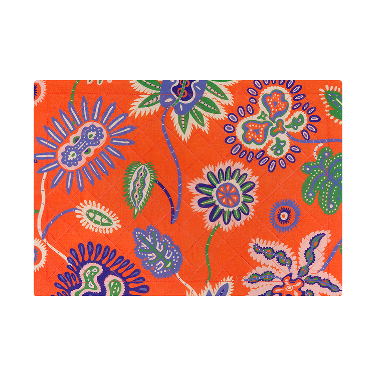 crini-and-sophia-quilted-placemat-mystical-garden-orange