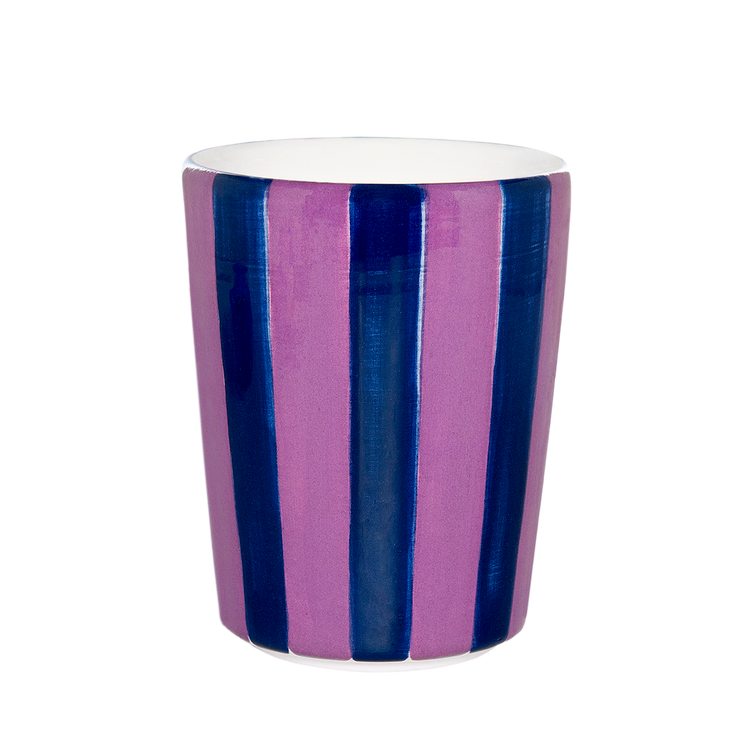 Striped Purple Cup