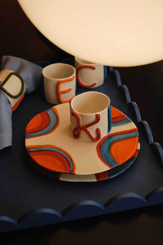 Kalopsia Cake Plates Set of 2