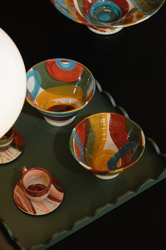 Kalopsia Nuts Bowl Colorful