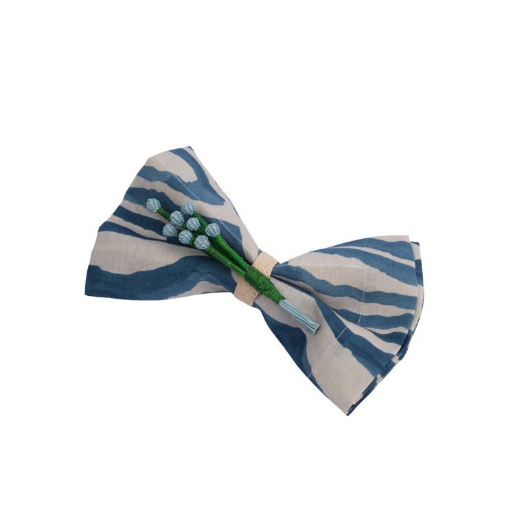 Set of 2 Bouquet Handwoven Napkin Ring