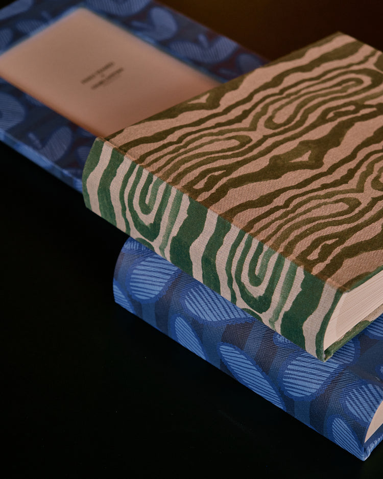 Hearts Blue Medium Photo Album