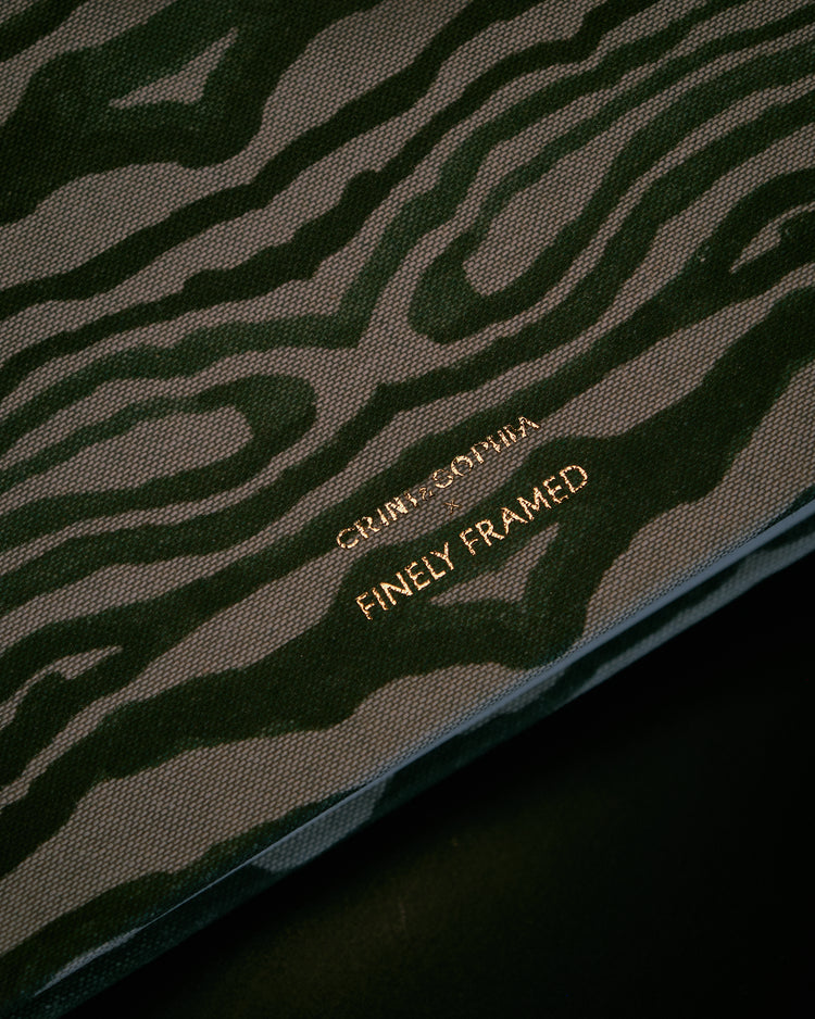 Animal Print Green Photo Album