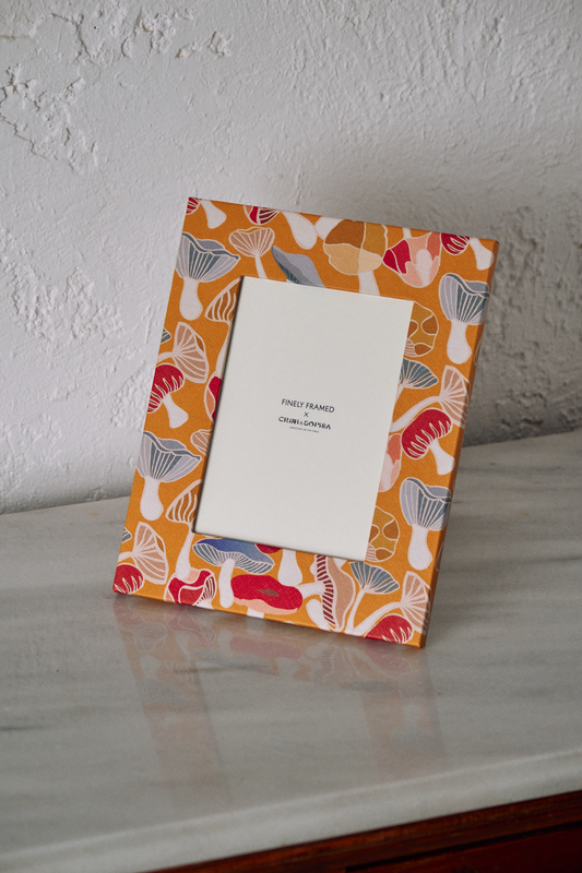 Wonderland Mustard Photo Frame
