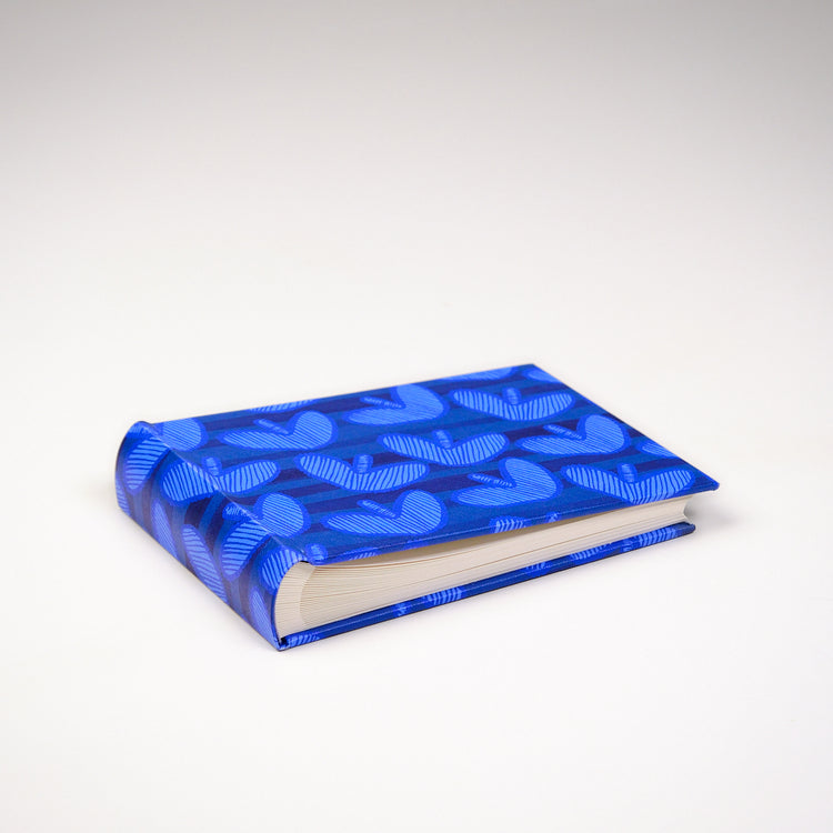 Hearts Blue Medium Photo Album