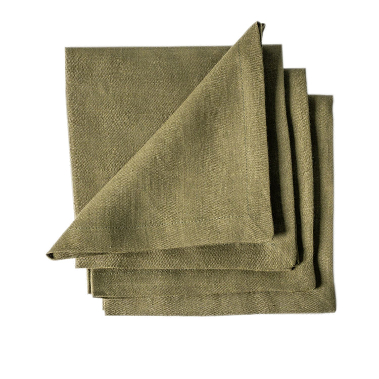Chaki Linen Napkins