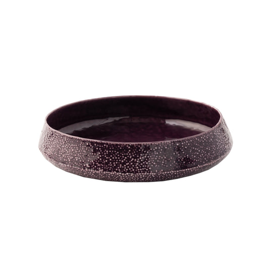 Purple Porcelain Plate