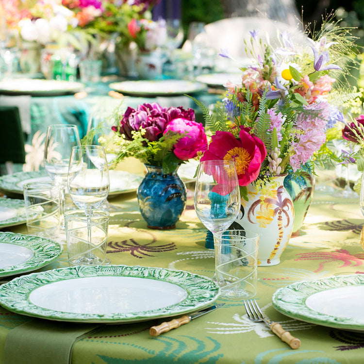 Pistachio Murano Tumbler Glass