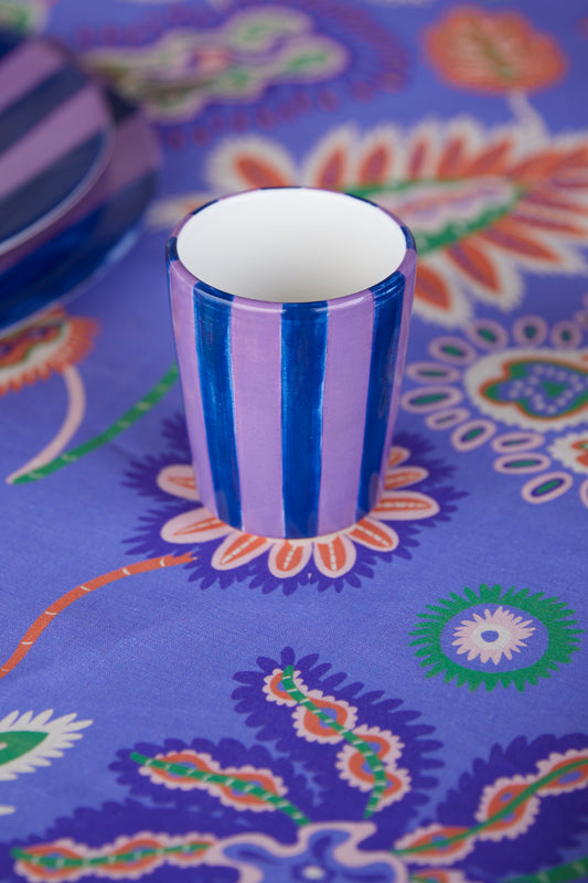 Striped Purple Cup