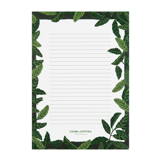 crini & sophia- notebook-botanical-garden