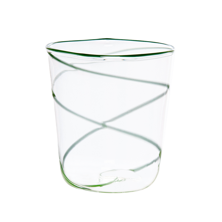 Green Borosilicate Tumbler Glass