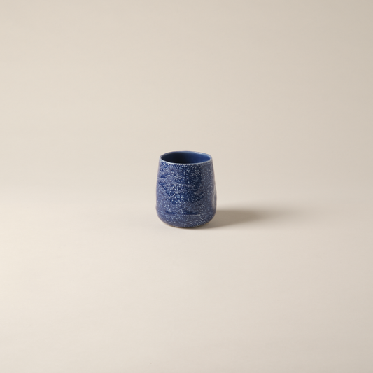 Blue Porcelain Caviar Cup