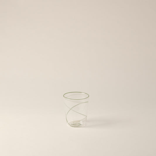 Green Borosilicate Tumbler Glass
