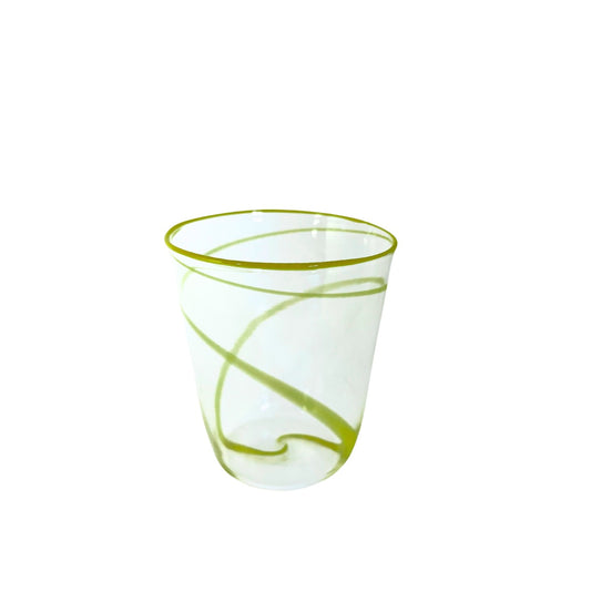 Green Borosilicate Tumbler Glass