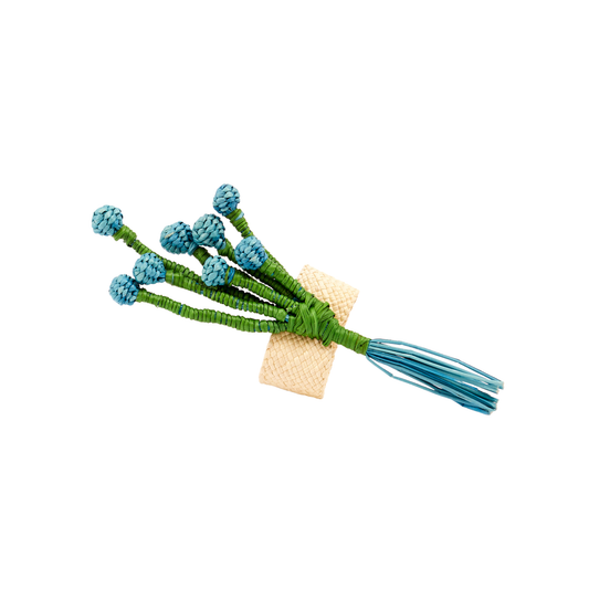 Set of 2 Bouquet Handwoven Napkin Ring