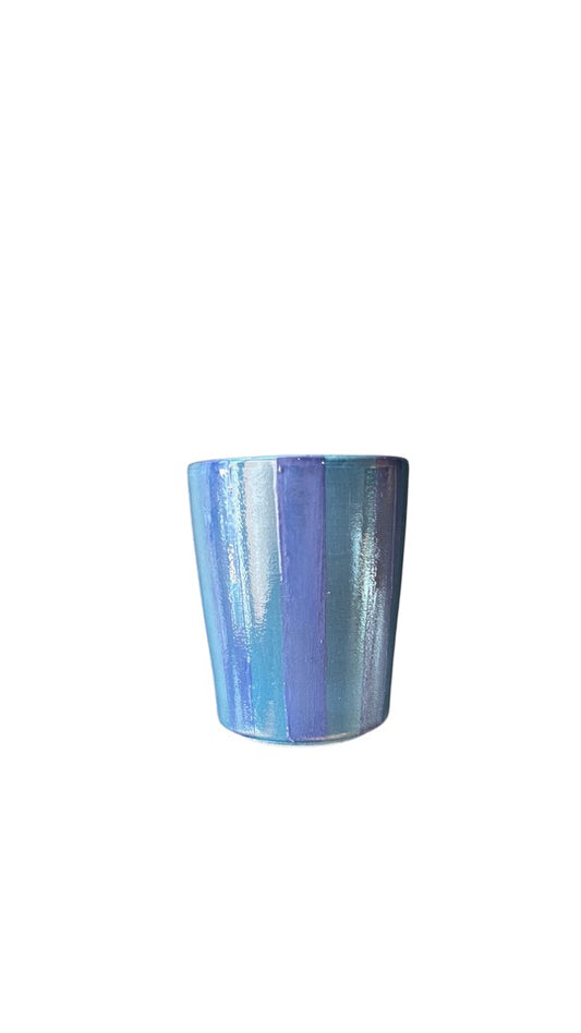 Blue Hand-Painted Ceramic Cup