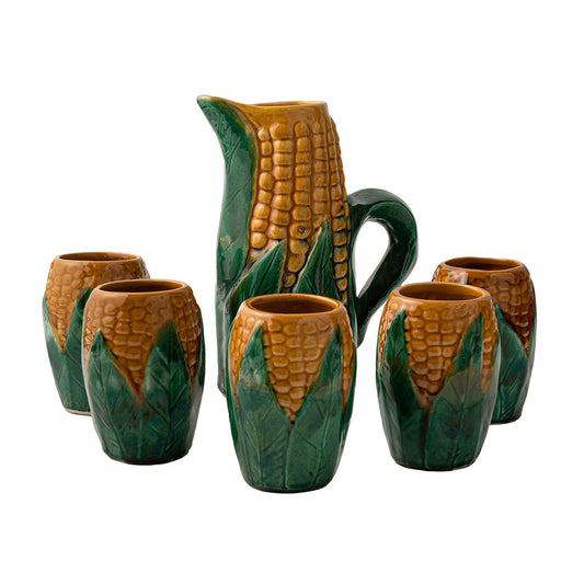 Lemonade Set with 5 cups in Corn shape