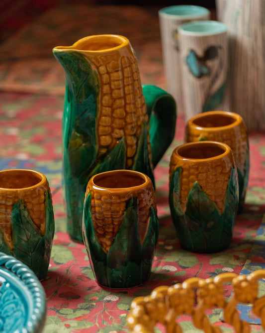 Lemonade Set with 5 cups in Corn shape